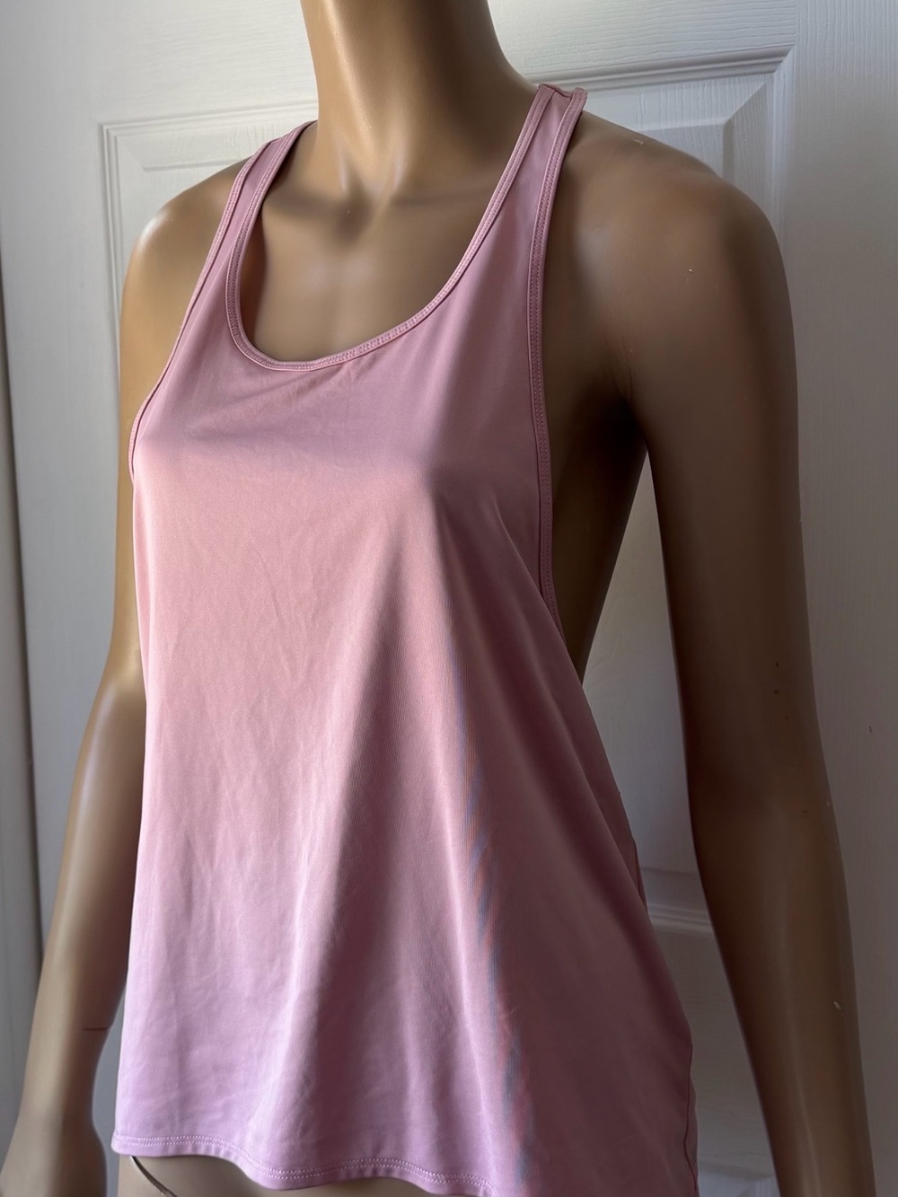 Fabletics Rose Pink Racerback Tank Top - Picture 4 of 9